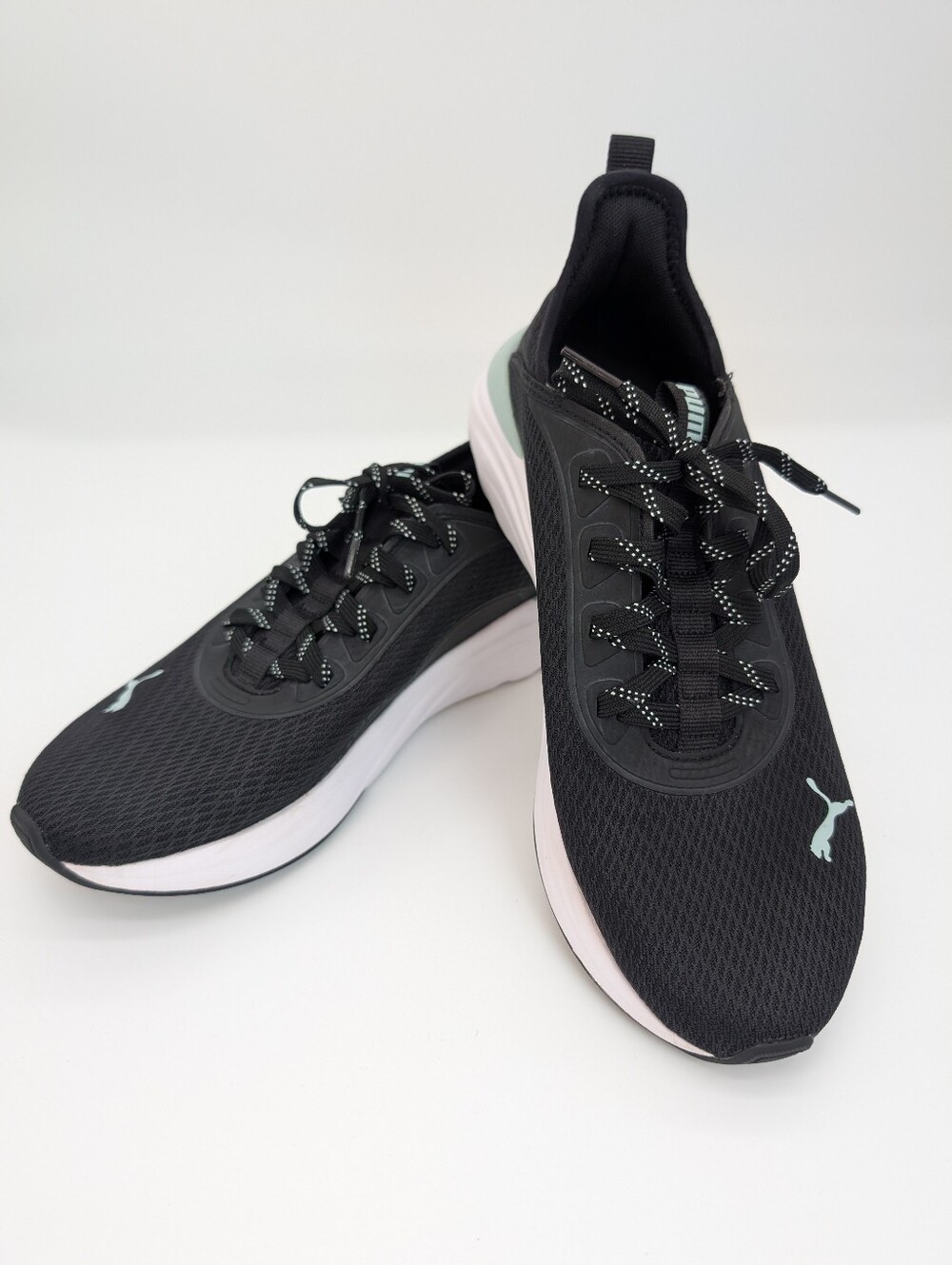 PUMA Softride Sophia EVO Women's Running Shoes Black / Modern Mint US 9